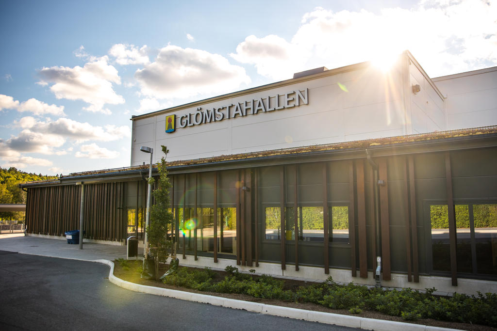 Närhet till Glömstahallen 