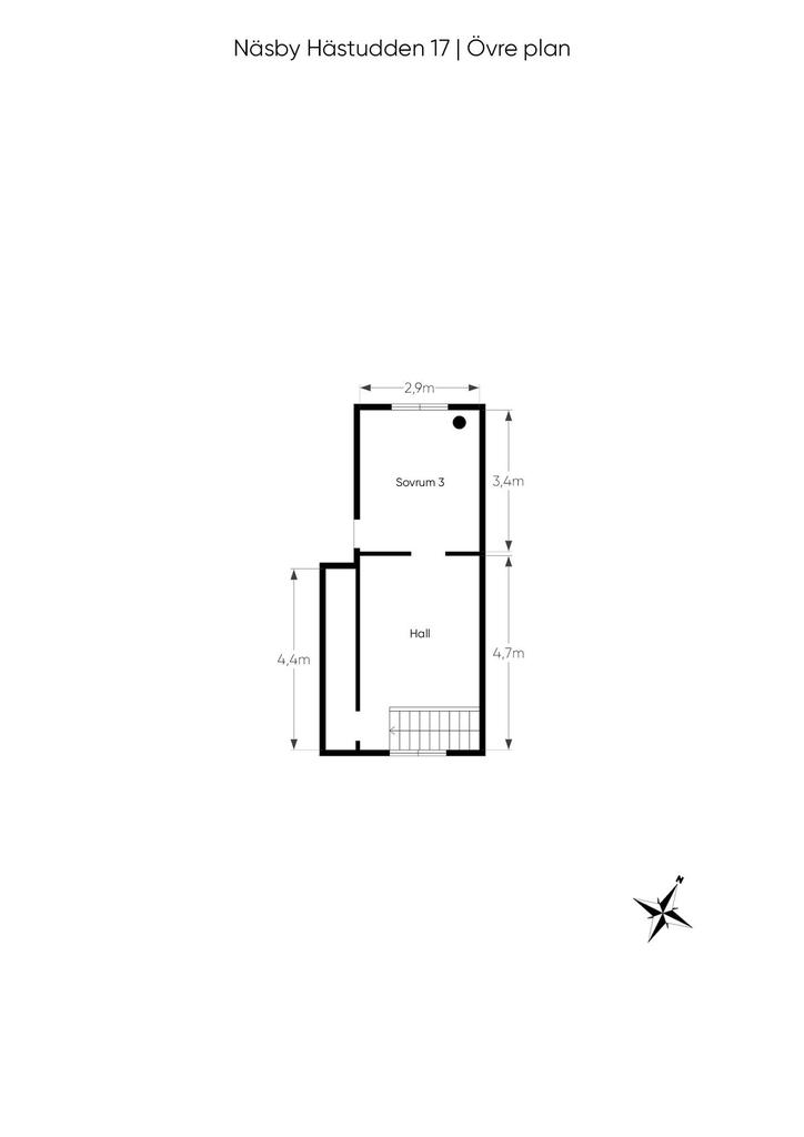 Planlösning övre plan