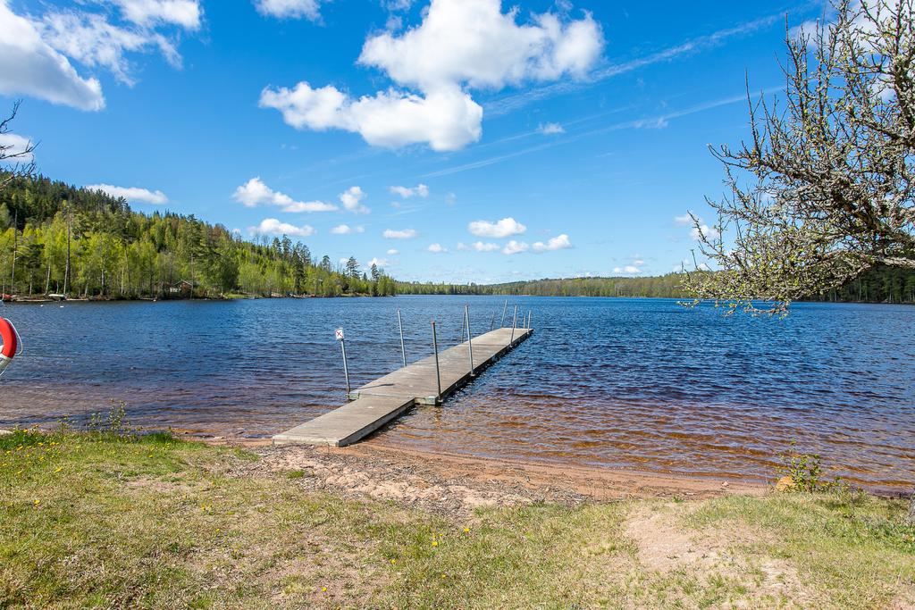 Gemensam badplats med sandstrand