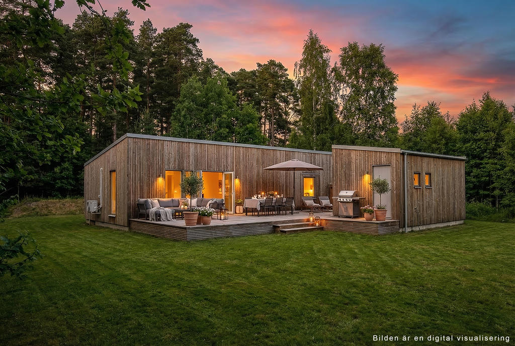 Vedborm Torpagata 101 - Obs, Bilden är en digital visualisering!