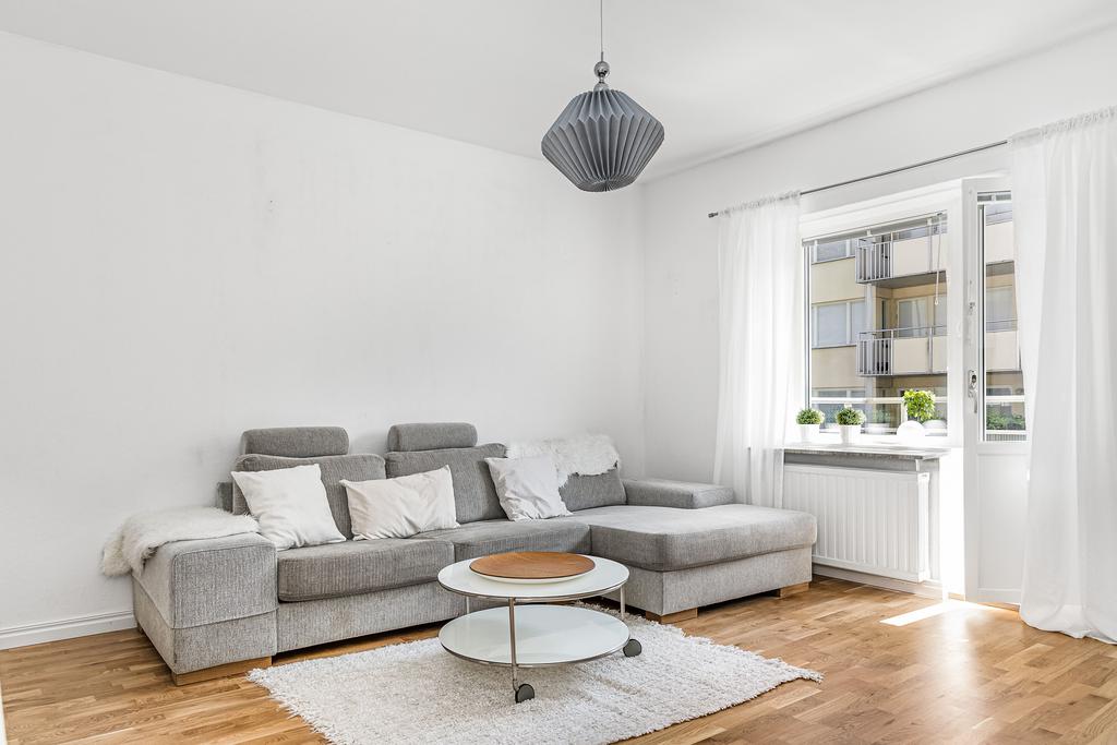 Utgång till balkong
