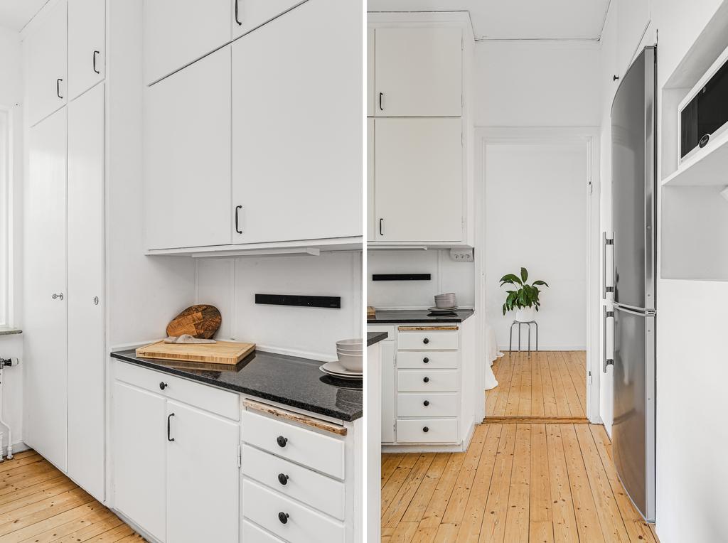 Charmig lägenheten med gedigna detaljer 