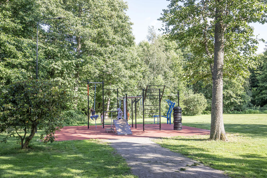Utegym i Badhusparken