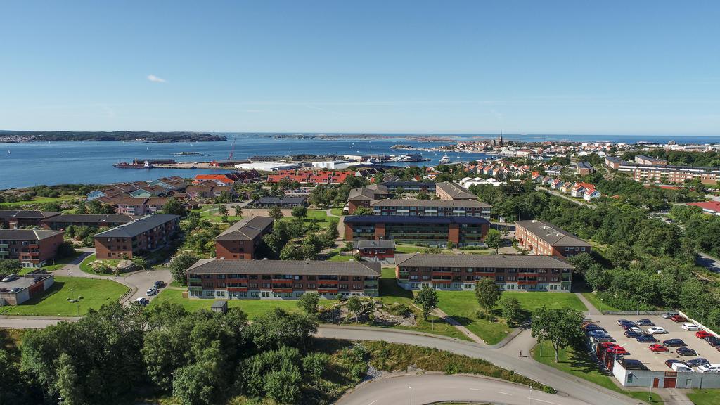 Drönarvy över Ekgatan