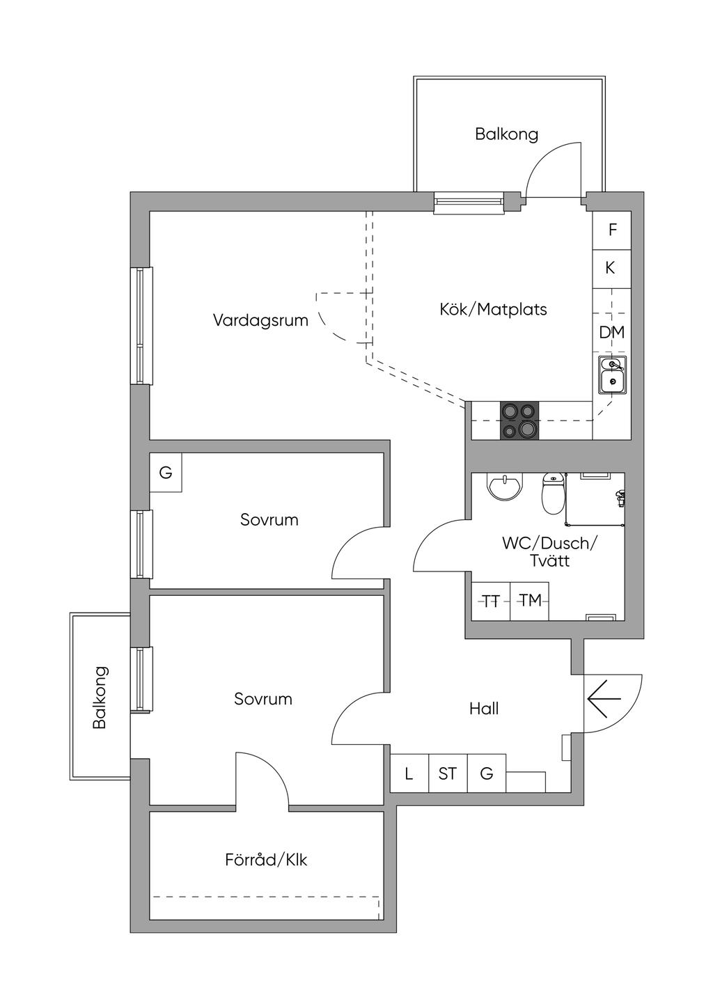 Planlösning