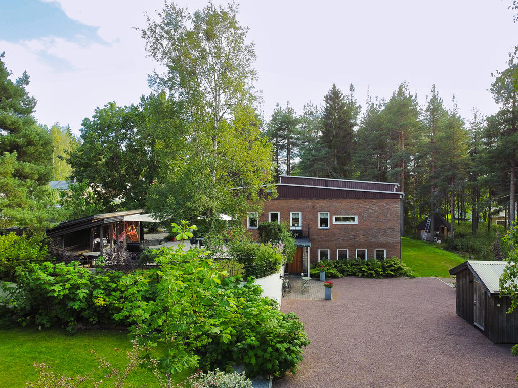 Vy mot huset från norr