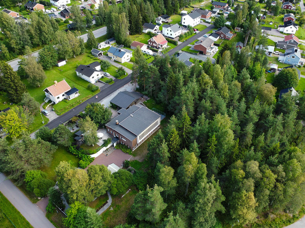 Vy över fastigheten