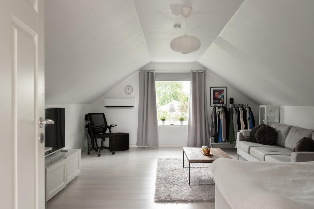 Loft på garage 
