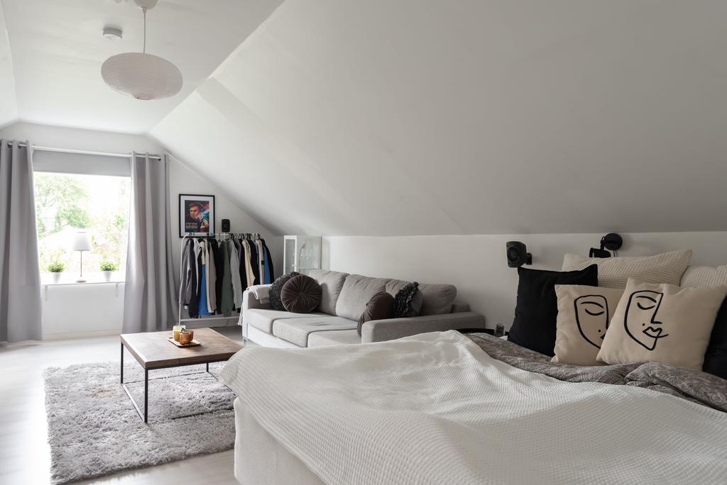 Loft på garage 