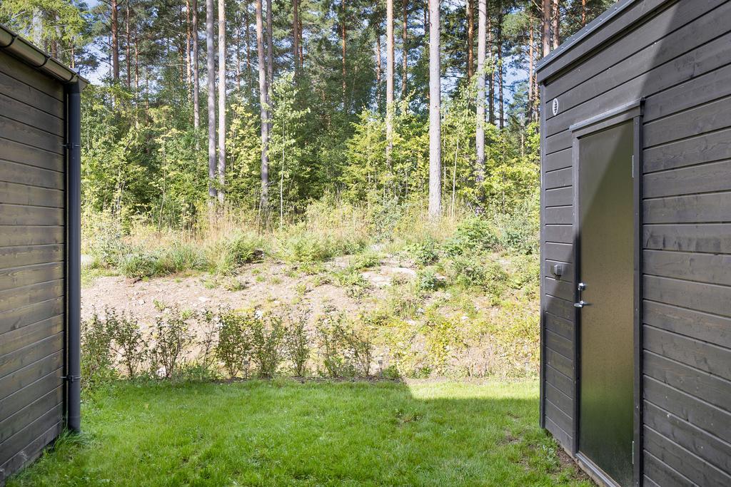 Fint läge mot skogsområde 
