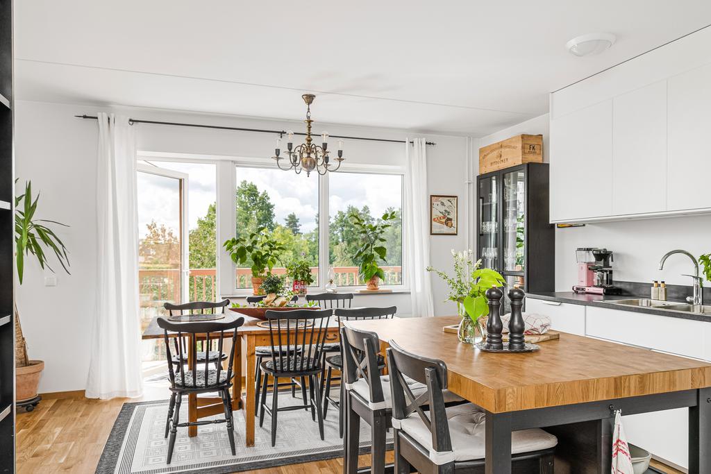 Underbar utsikt från öppna ytor