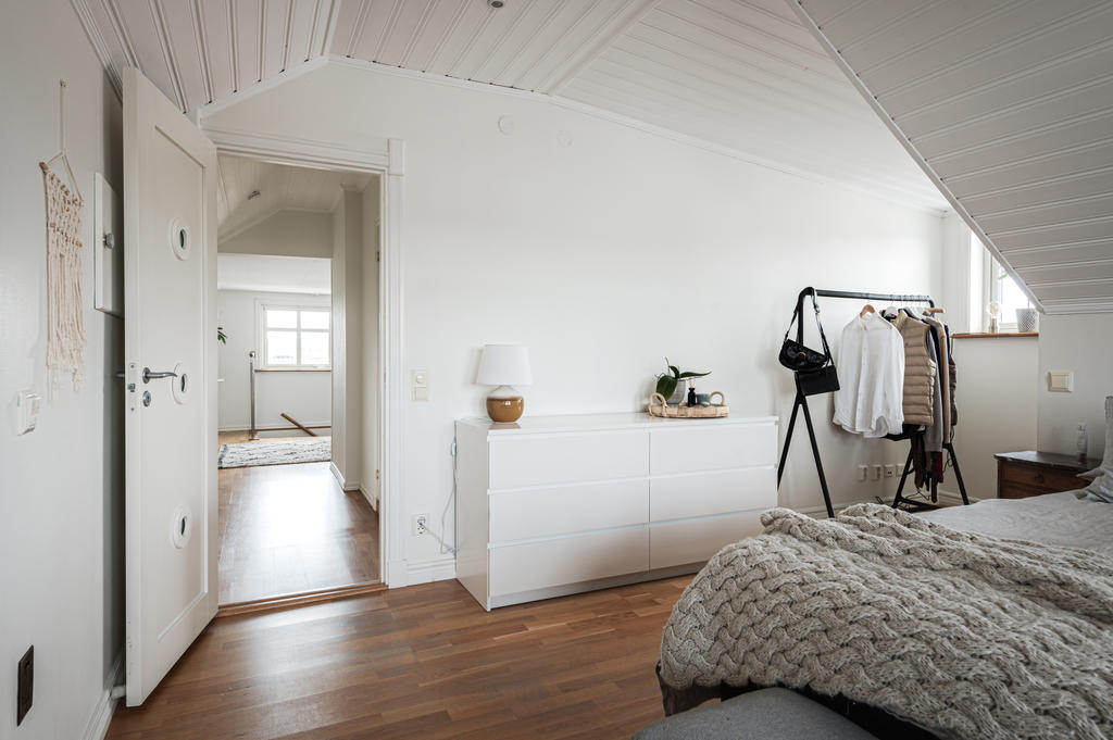 Sovrum på 3:e våning