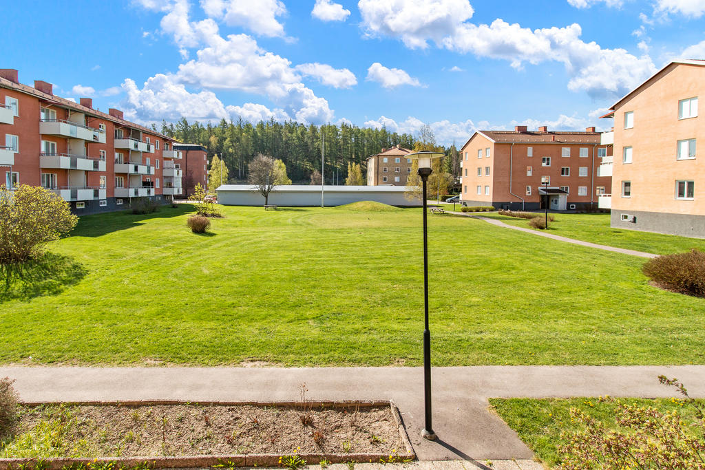 Trivsam innergård