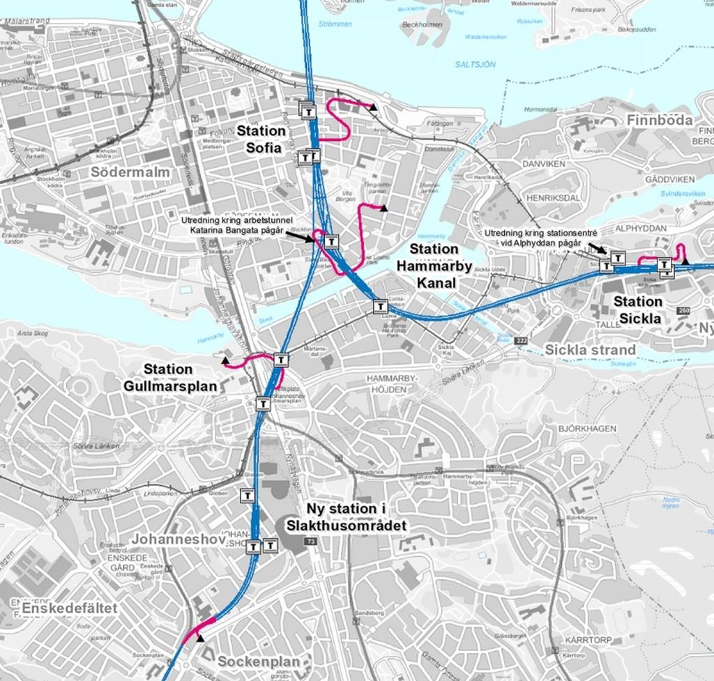 År 2030 kommer T-banan till Hammarby Sjöstad med ny station endast 100 meter från detta boende