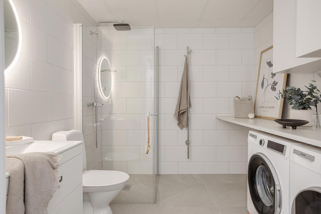 Inspirationsbild från lägenhet 1-1202 (2 rok), avvikelser och tillval kan förekomma mellan olika lägenheter.