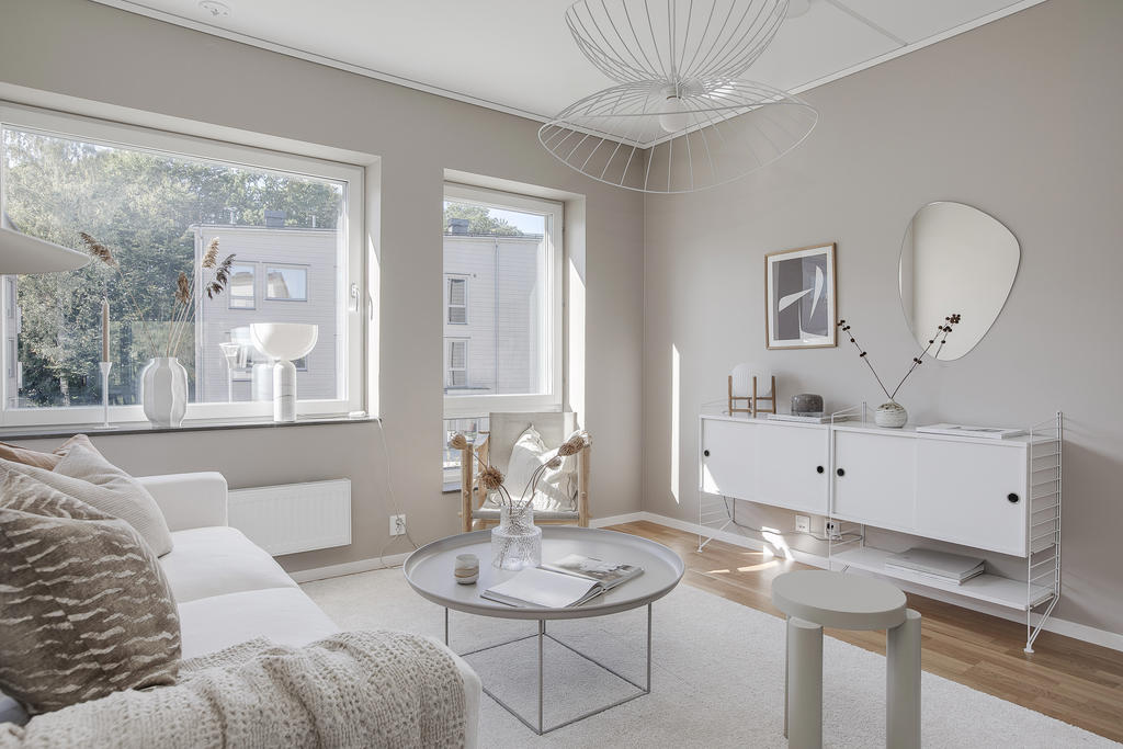 Inspirationsbild från lägenhet 1-1103 (3 rok), avvikelser och tillval kan förekomma mellan olika lägenheter.