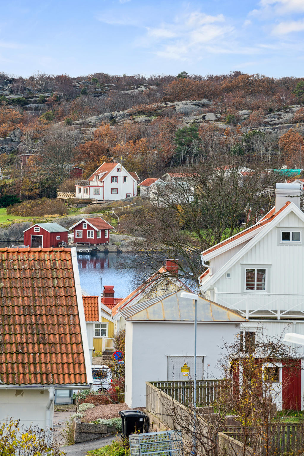 Utsiktsbilder från lägenheter i Brf Graniten.