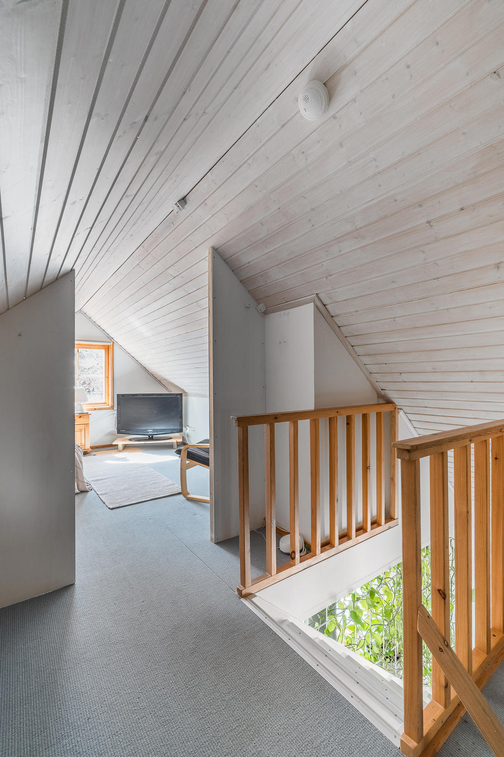 Trappa upp till loft
