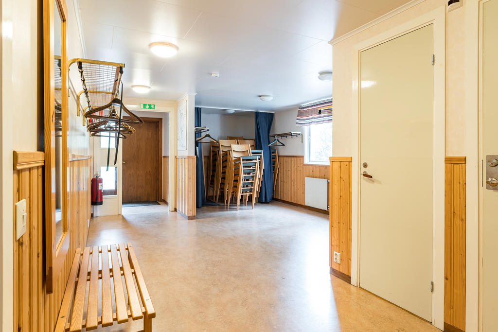 Stor och rymlig entré