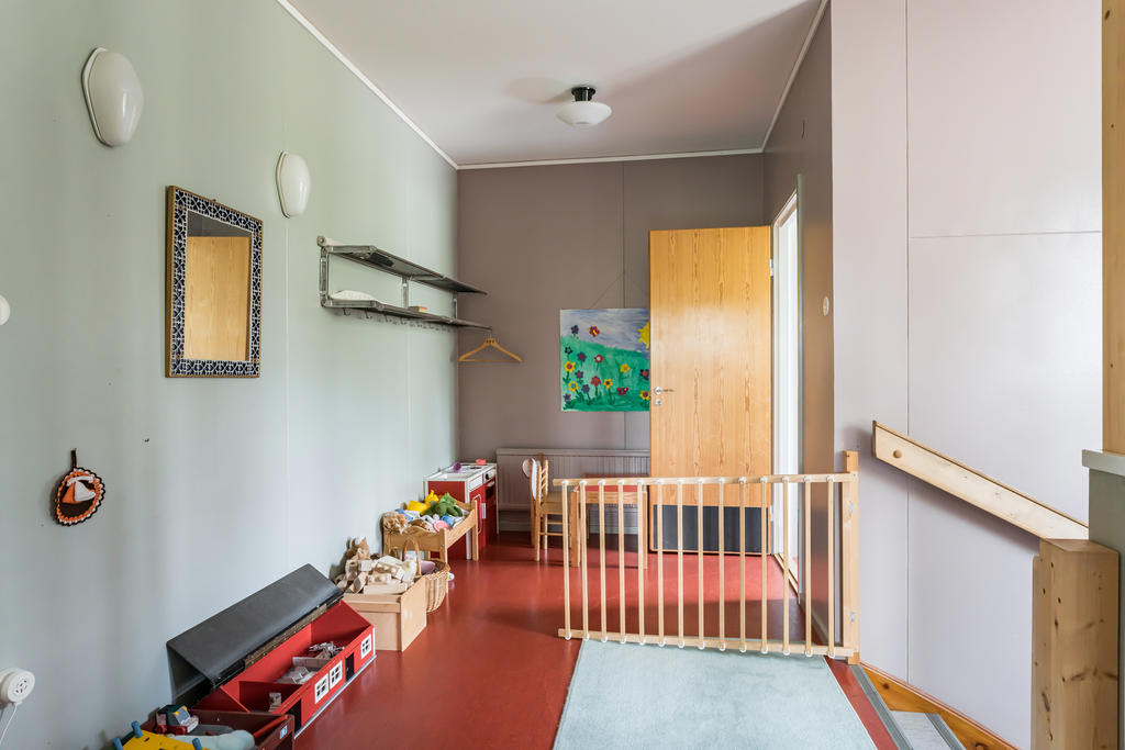 Hall på övre plan.