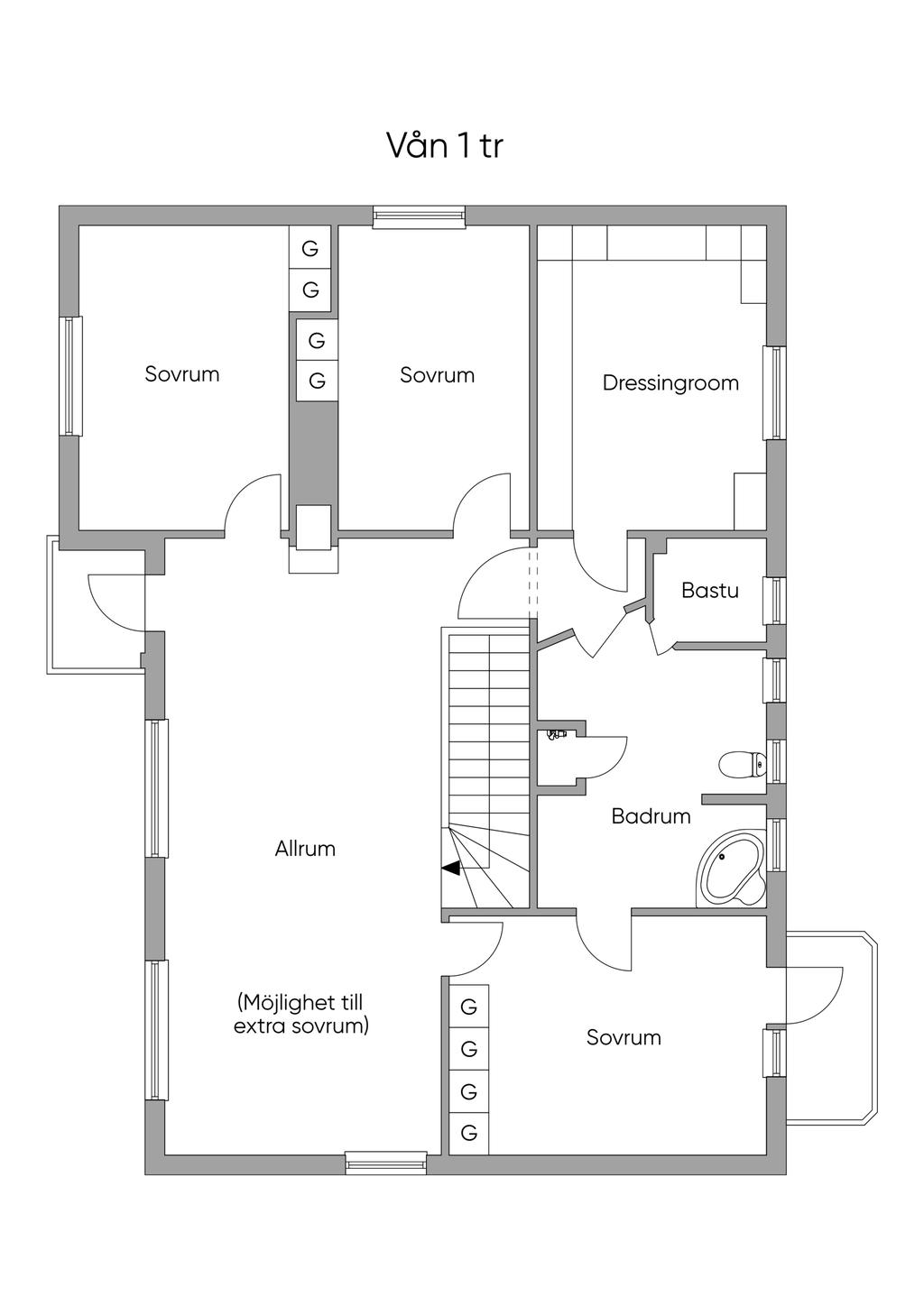 Övre plan