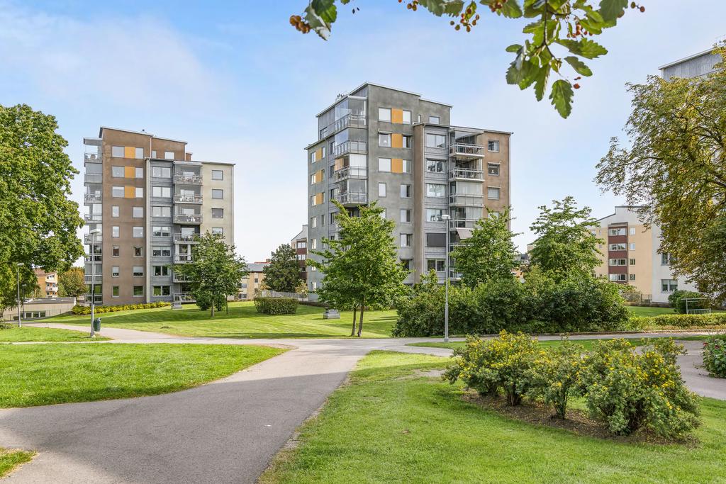 Grönskande omgivningar