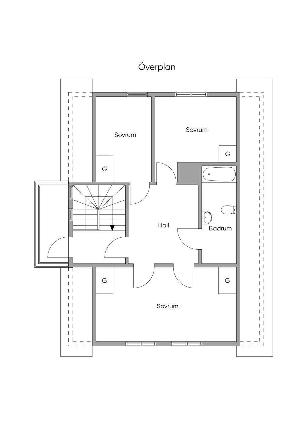 Övre plan