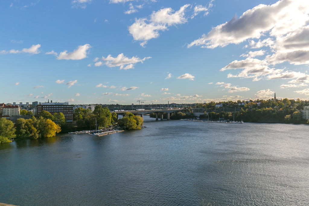 Utsikt från Fredhällsklipporna