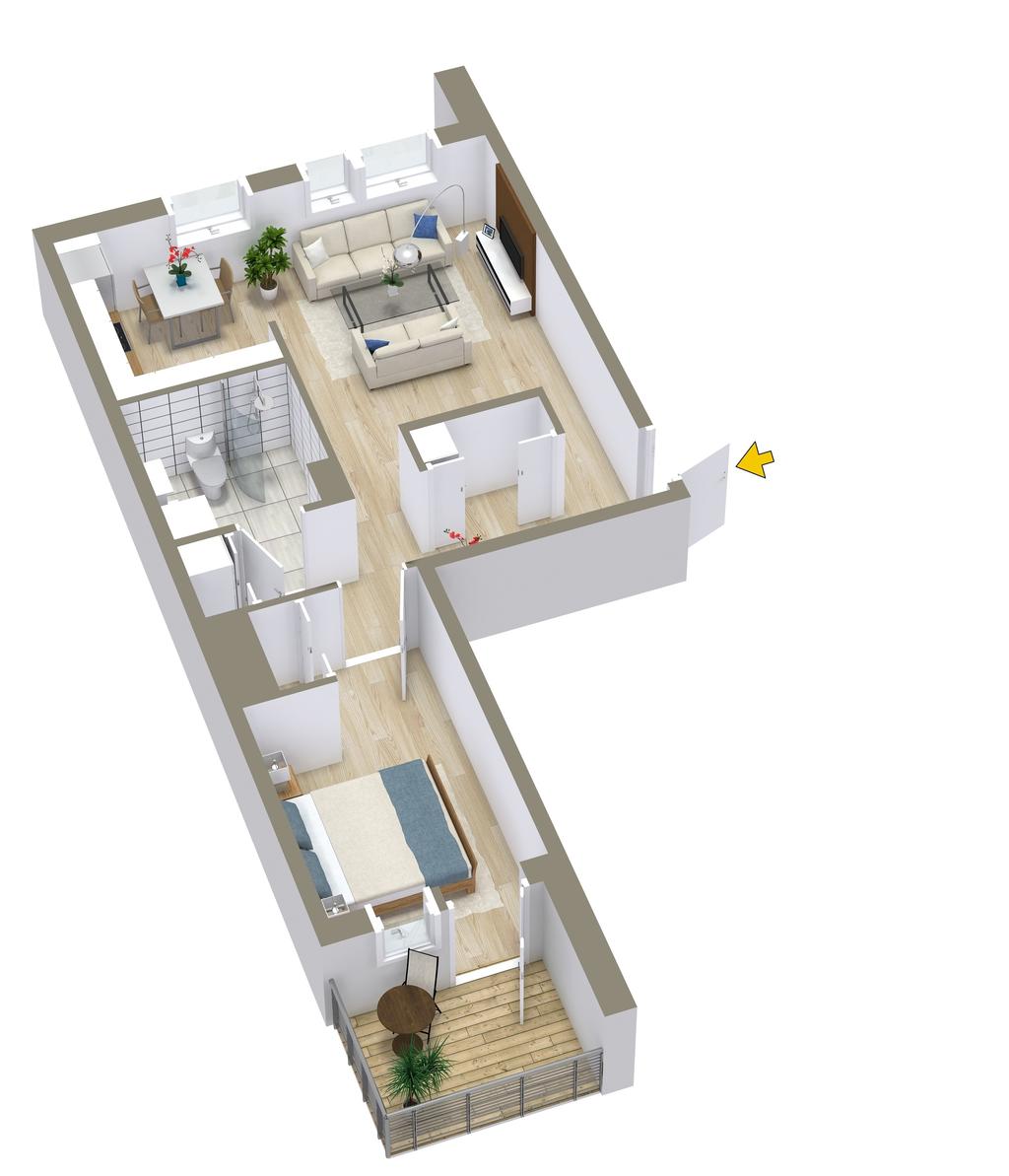 Planritning 3D