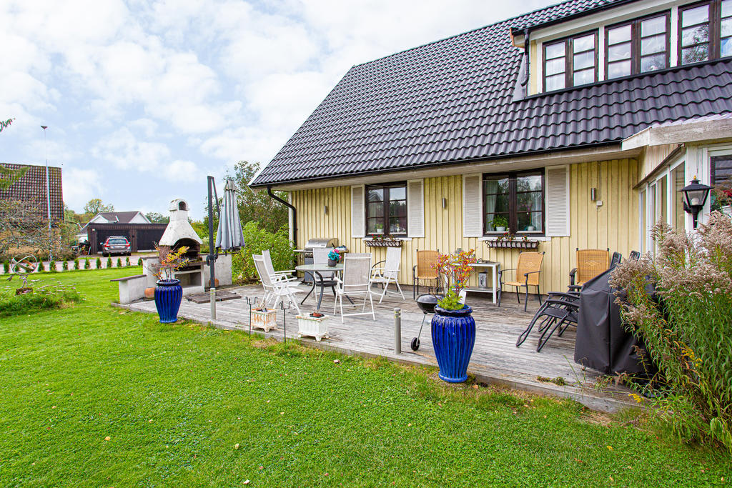 Husets baksida