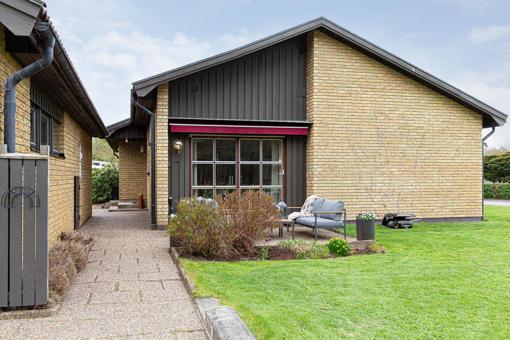 Trevlig entré in till huset