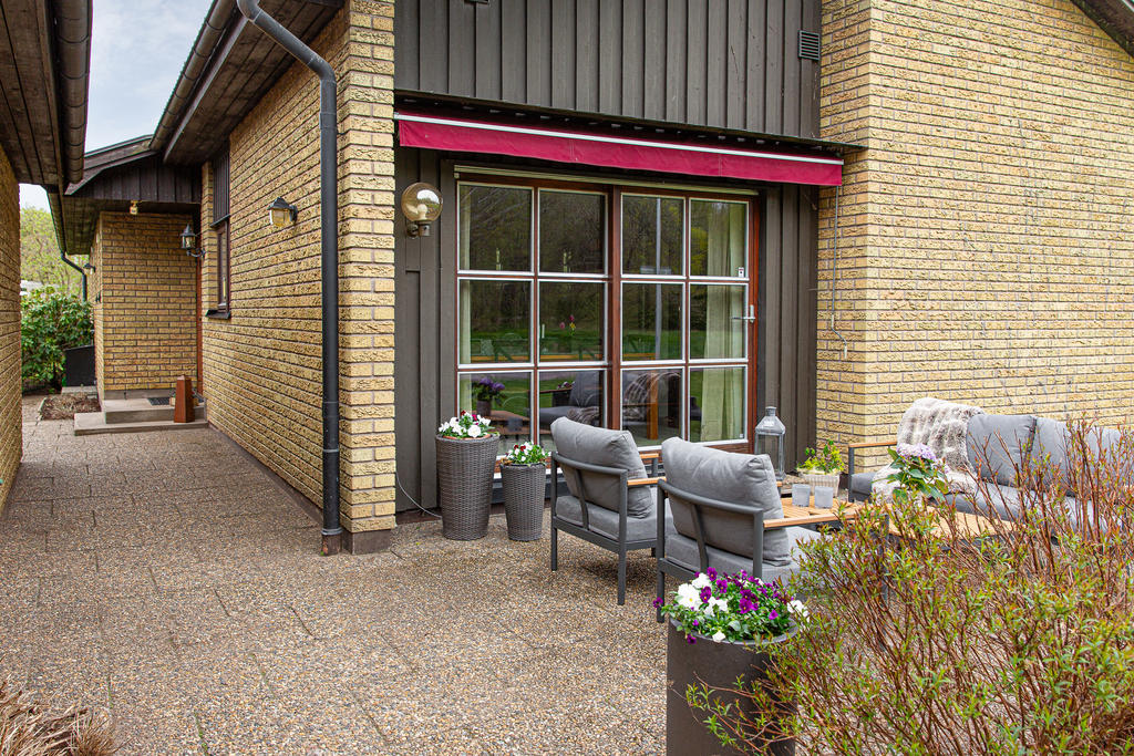 Uteplats i västerläge