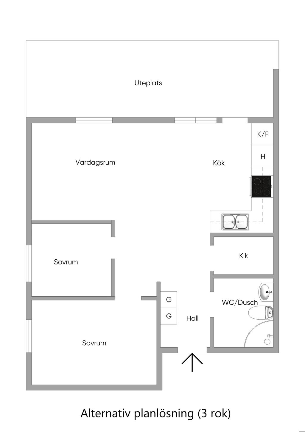 Alternativ planlösning 3 rok