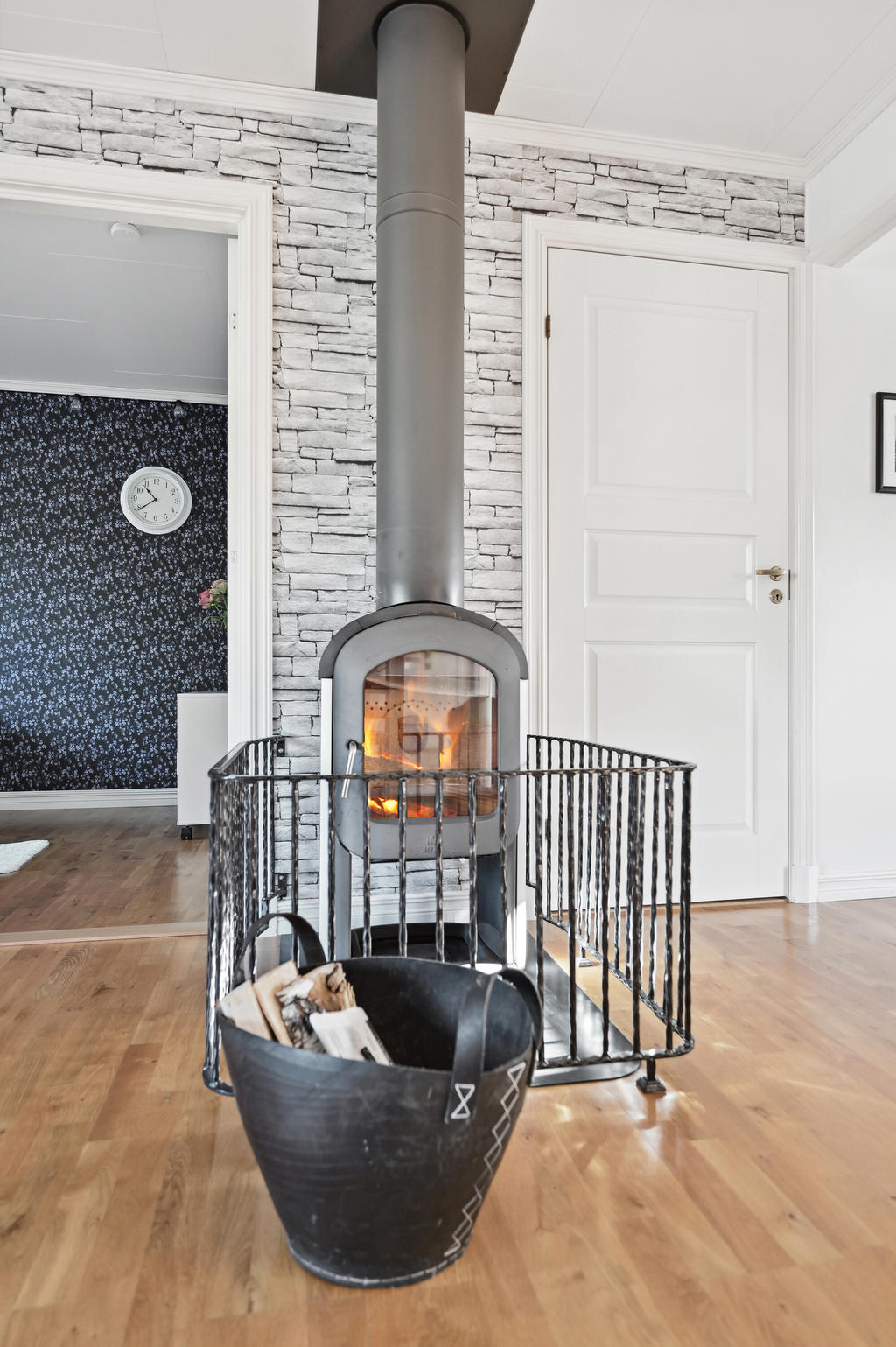 Kamin vardagsrum