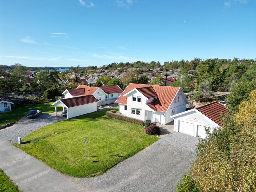 Framsidan huset.