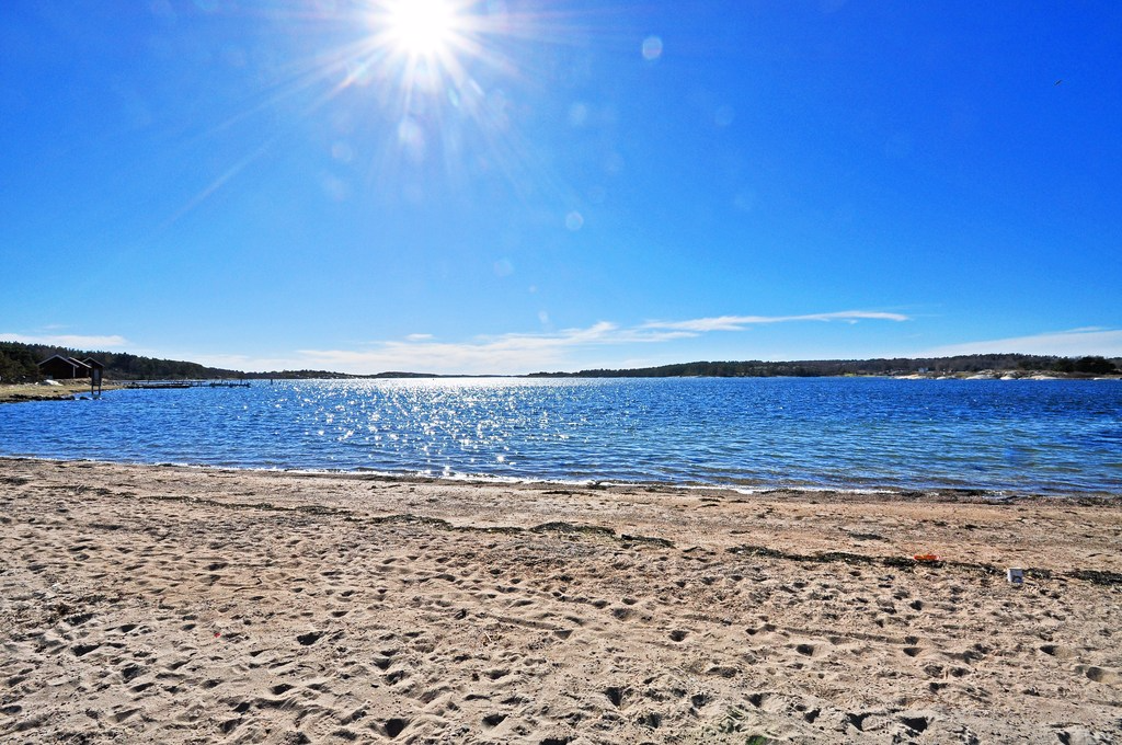Miljöbild Tanumstrand badplats