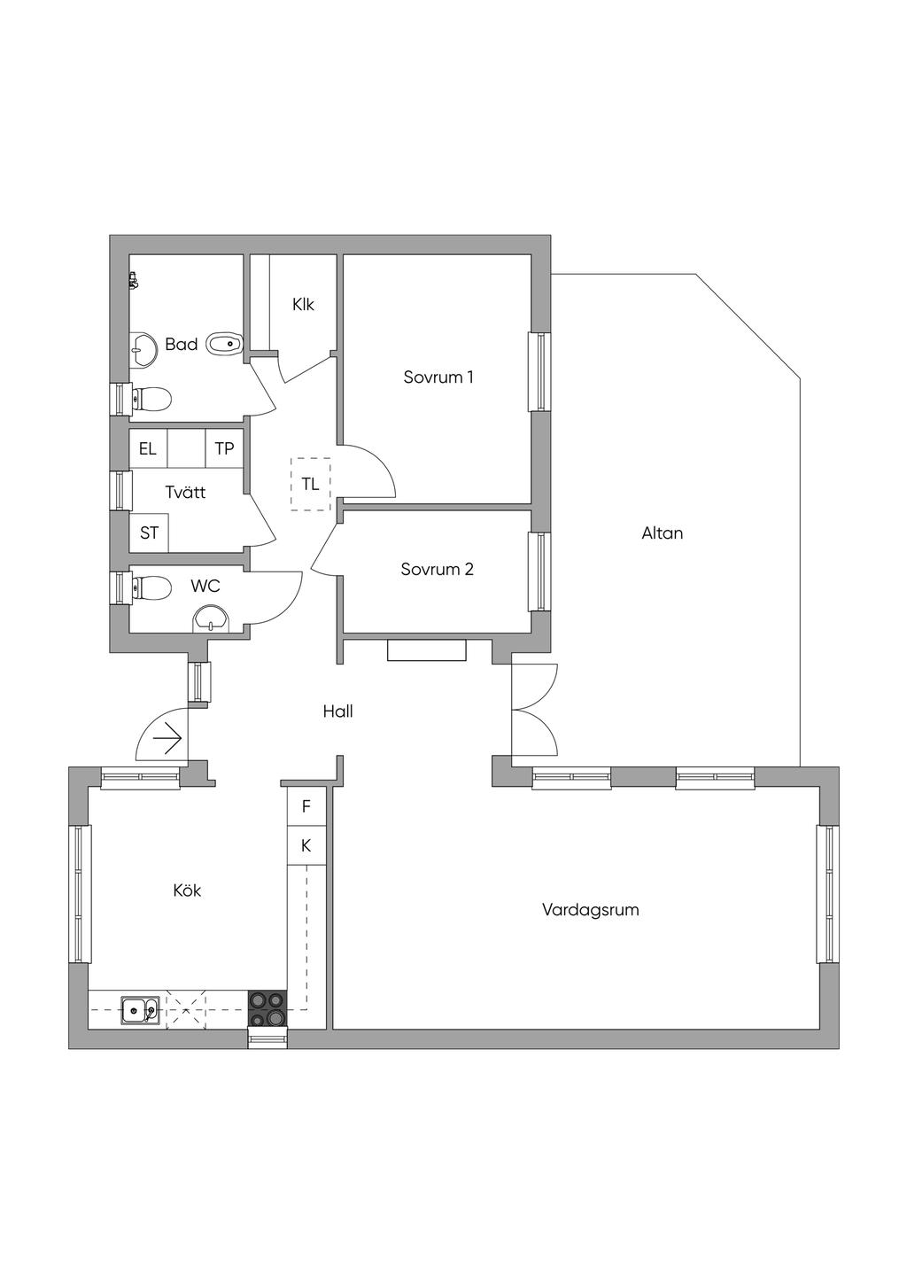 Planlösning