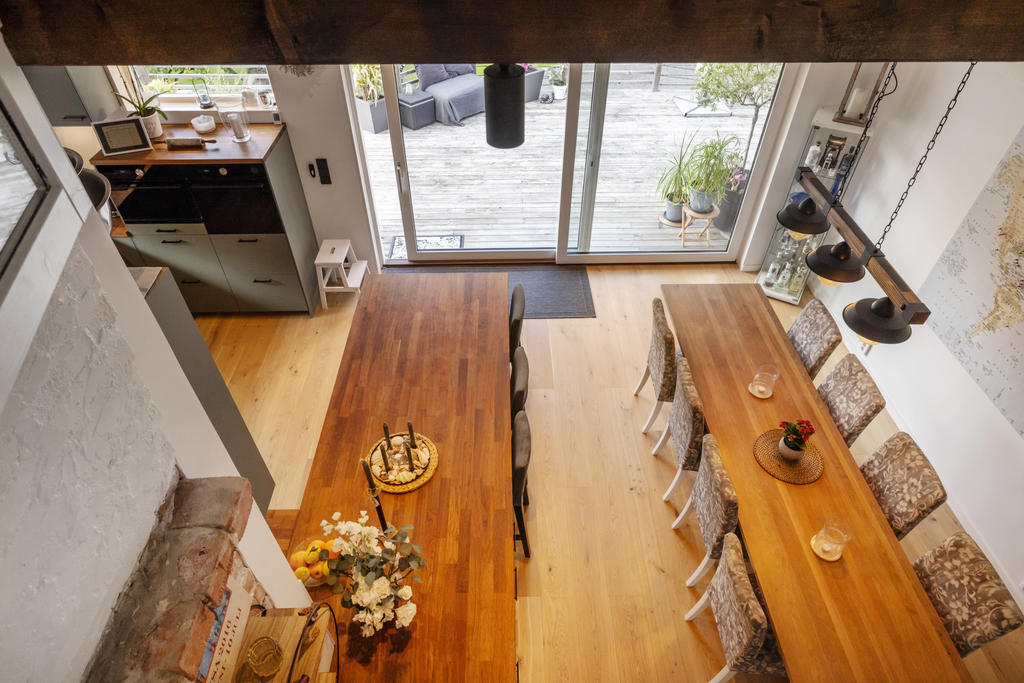 Vy från loft
