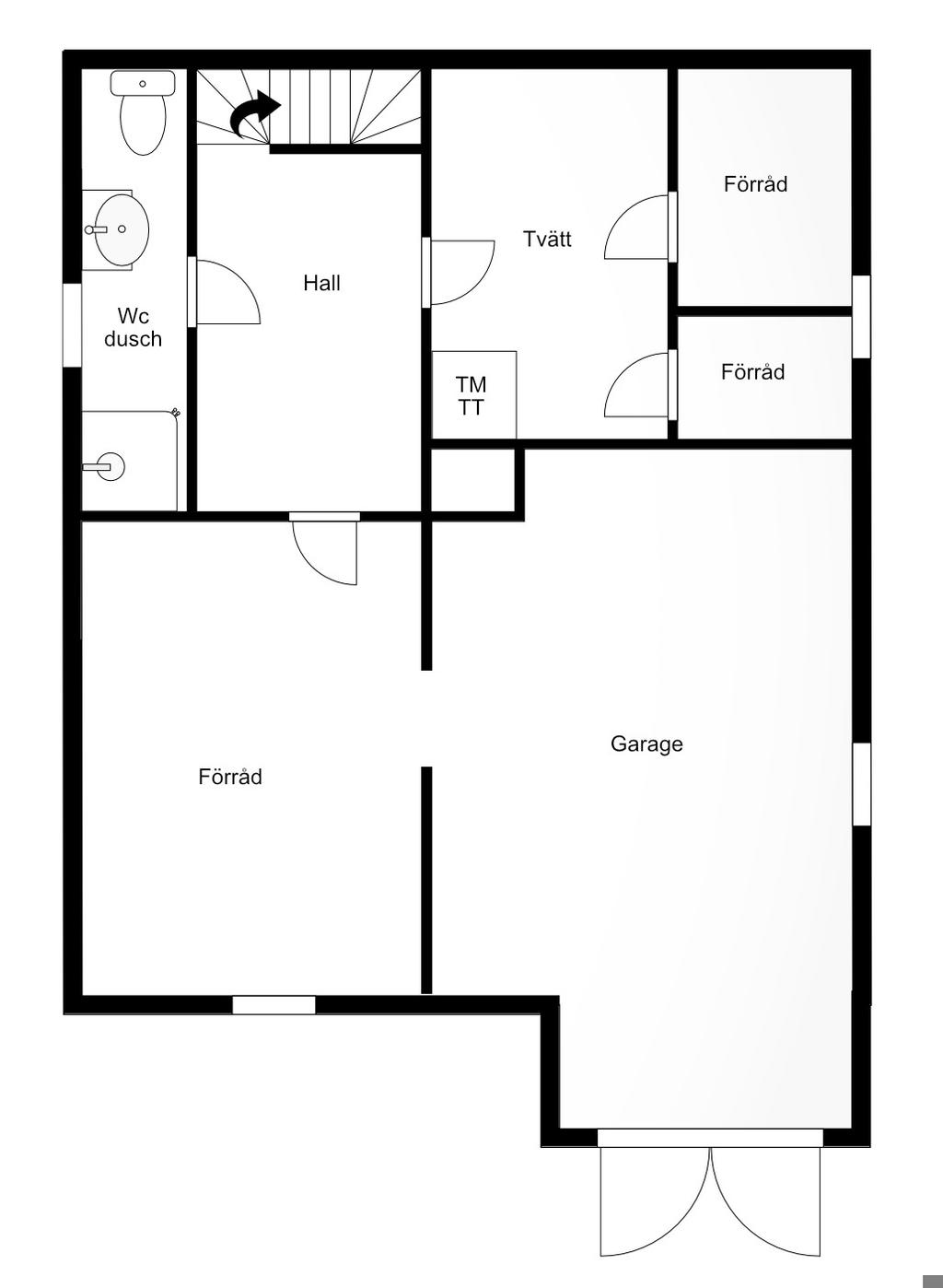 Källarplan