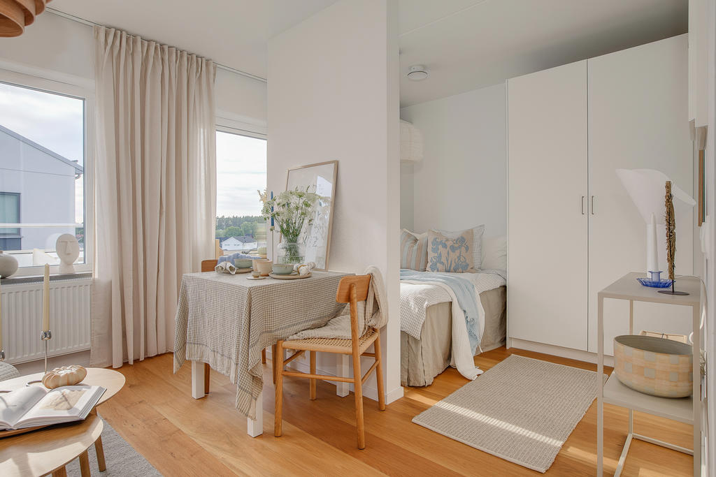 Bild från etta på 32 kvm.