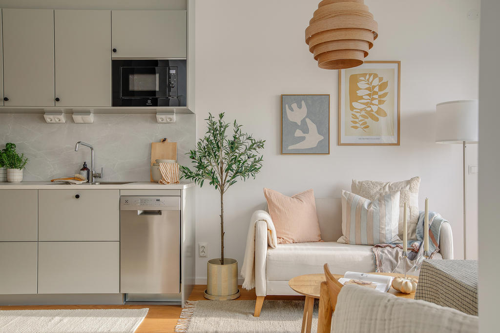 Bild från etta på 32 kvm.