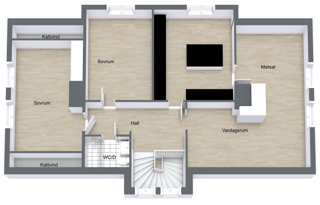 Övre plan