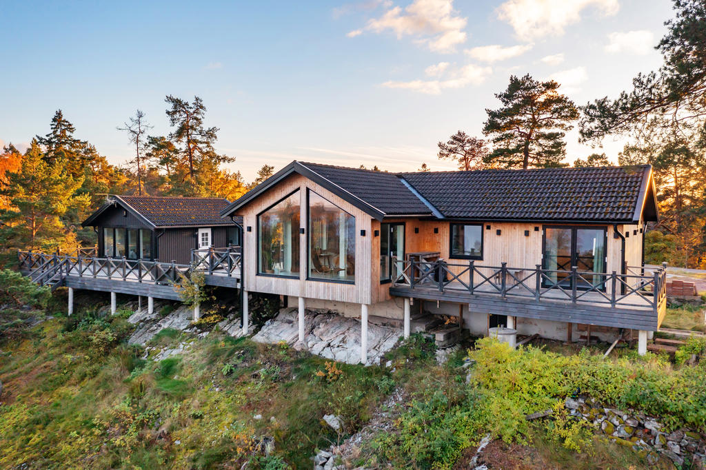 Fasader mot fjärden