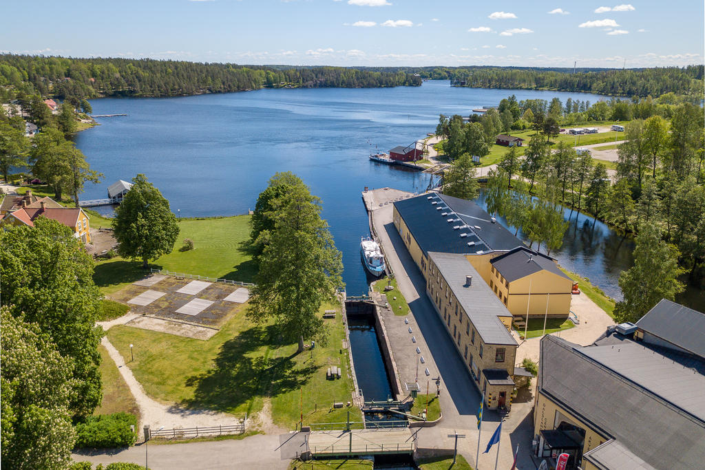 Här finns både restaurang och glasscafé