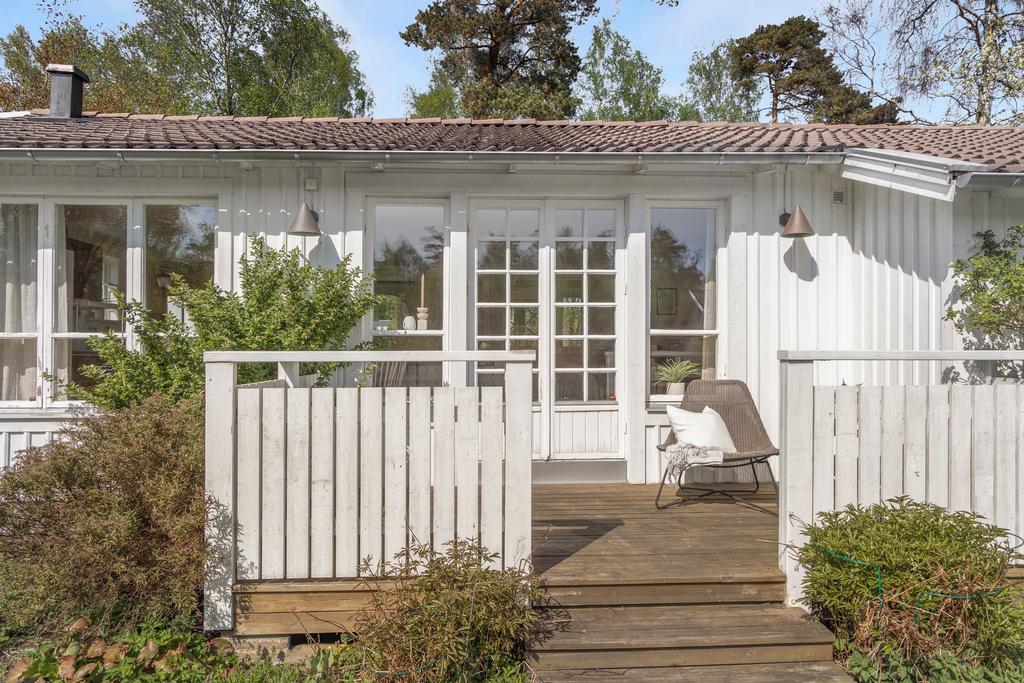 Här kan man sitta och njuta av morgonkaffet 