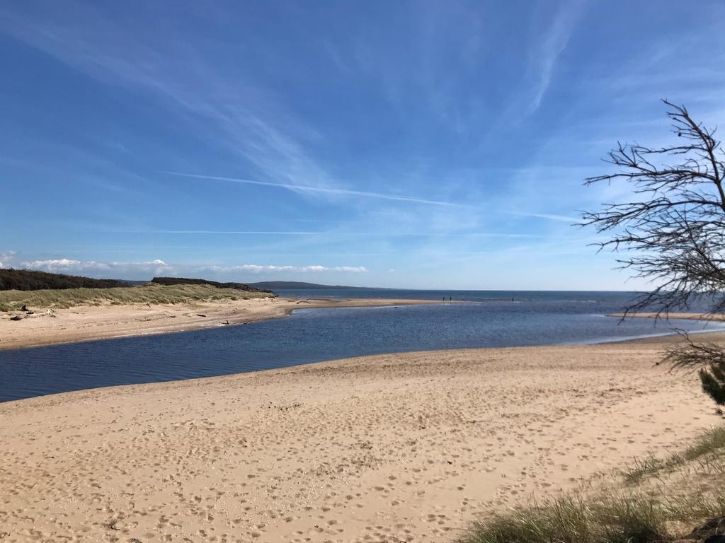 Suseåns mynning - 500 meter ifrån huset!