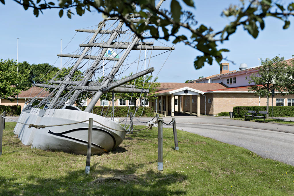 Maleviksskolan ligger på några minuters promenad från huset