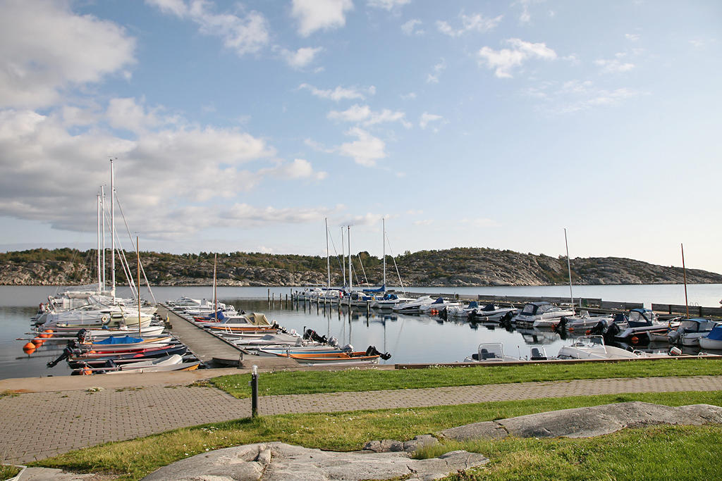 Mysig hamn med möjlighet att beredas båtplats