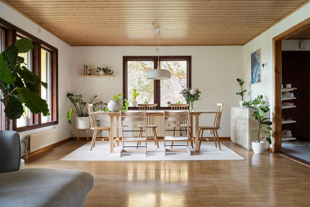 Gott om plats för matgrupp