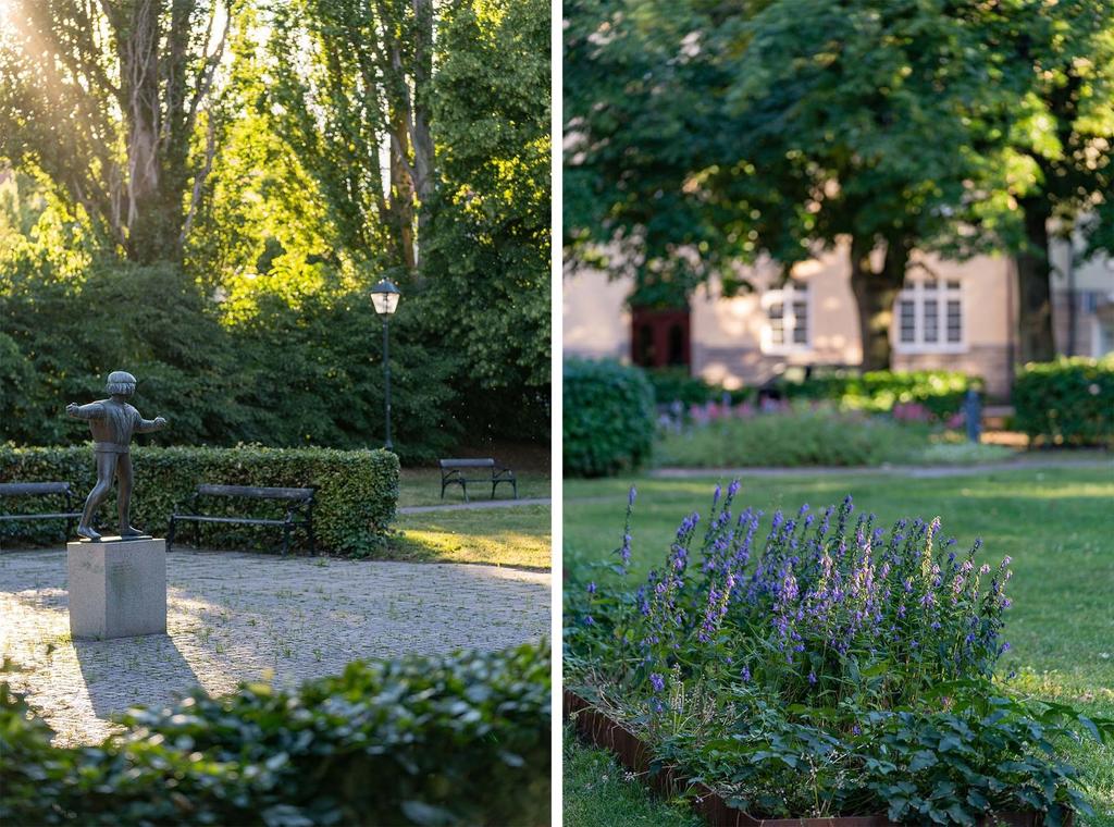 Parkmiljöer i närheten 